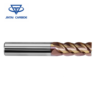 HRC45 HRC 48 HRC 55 End Mills 2/3/4 Flaw Solid Carbide End Mill ผู้ผลิต