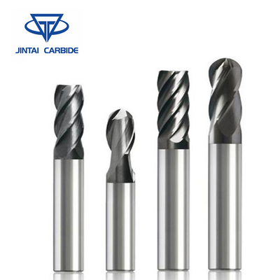 ทังสเตนคาร์ไบด์ที่เป็นของแข็ง 2/4/6 ขลุ่ย End Mill ตัด / บิตเราเตอร์สำหรับงานกัด ผู้ผลิต